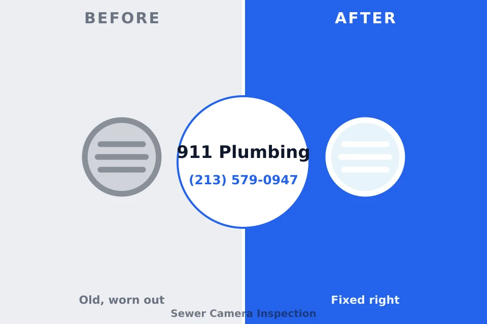 Before and after: plumbing company Vienna, IL